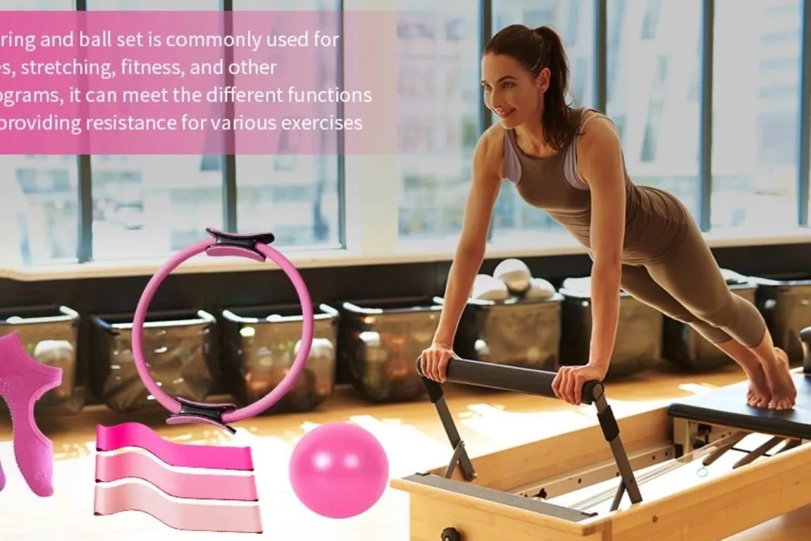 NEW $59 rojinran pilates kit for women, 6 pack