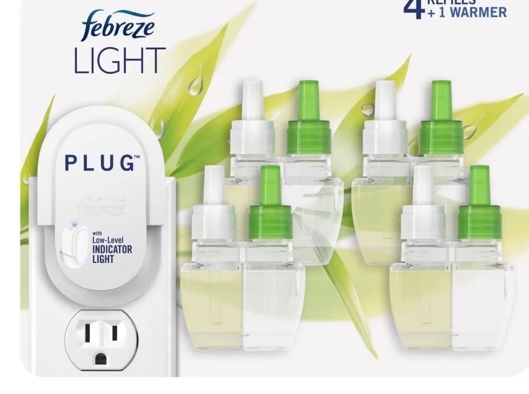 NEW Febreze Plug In Air Freshener, Odor-Fighting