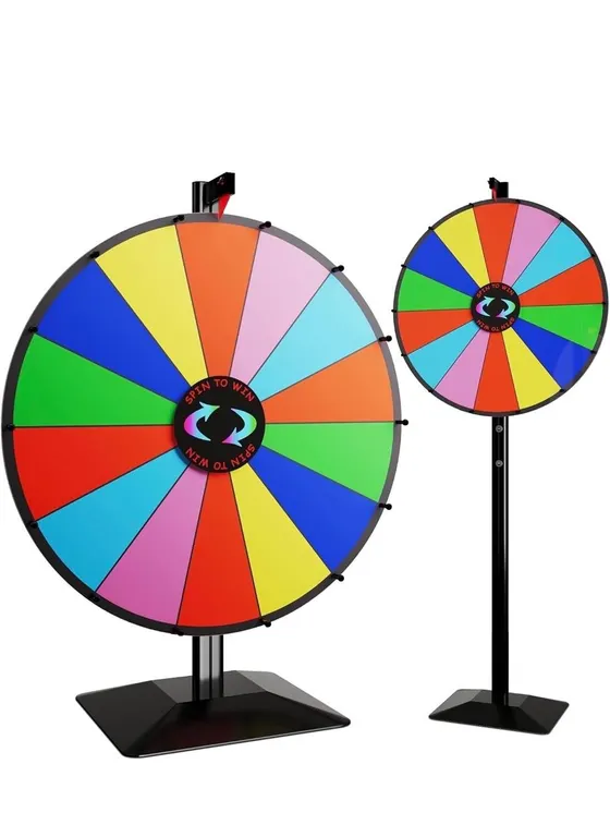 $148 (24") Dual Use Spinning Prize Wheel Stand
