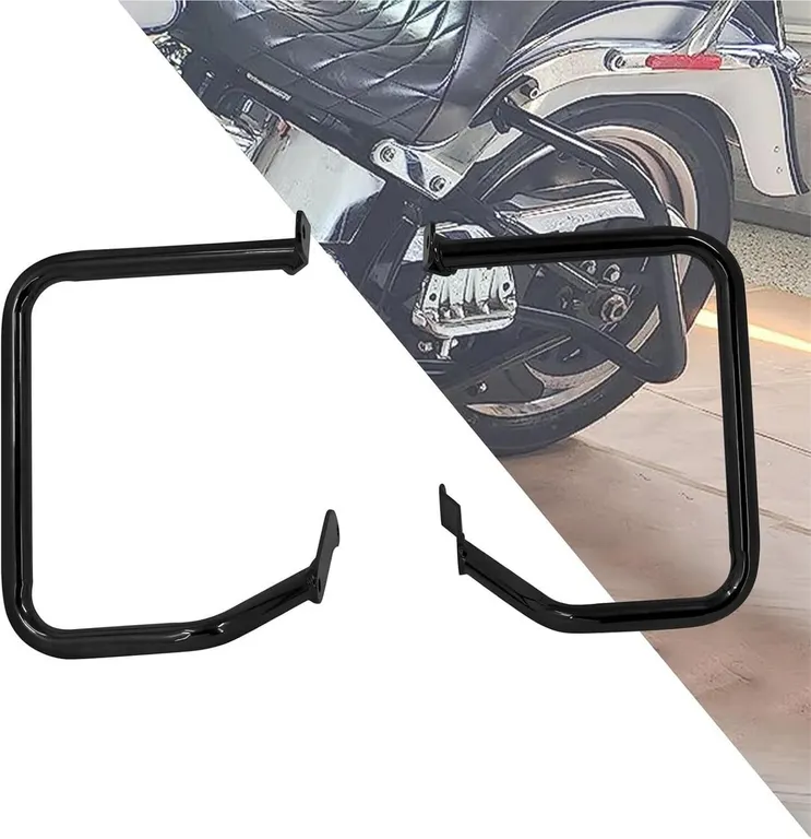 New $123 Saddlebag Guard Rail for Harley Softail