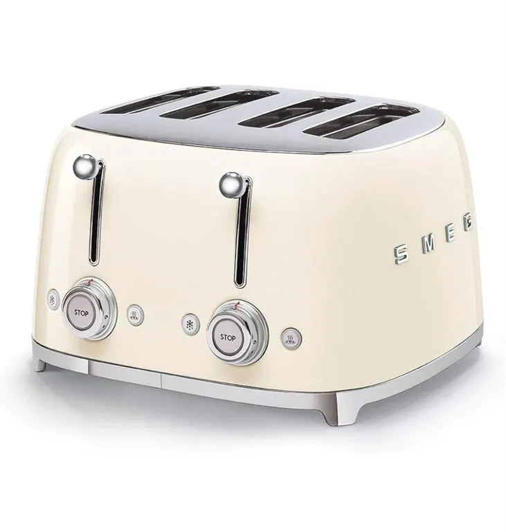 NEW $350 Smeg Aesthetic 4 Slice Toaster