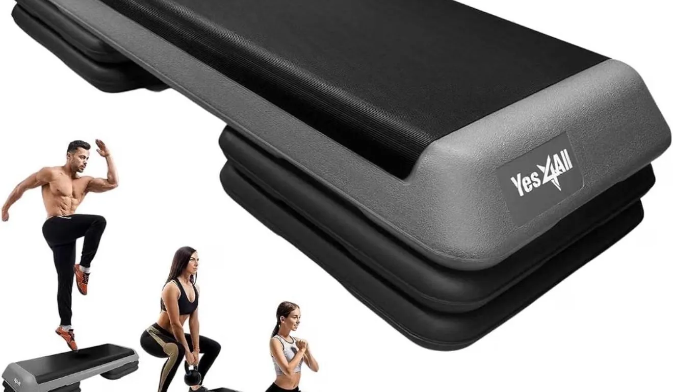 $92 Yes4All Aerobic Stepper Exercise Steps