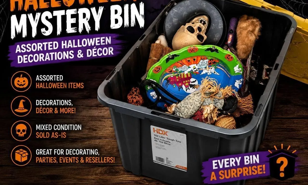 Halloween Mystery Bin