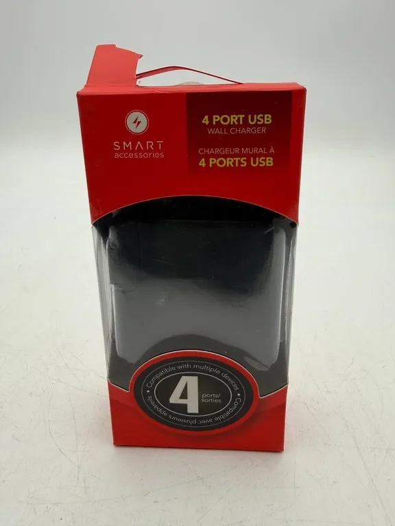 Smart Accessories 4-Port USB Charger