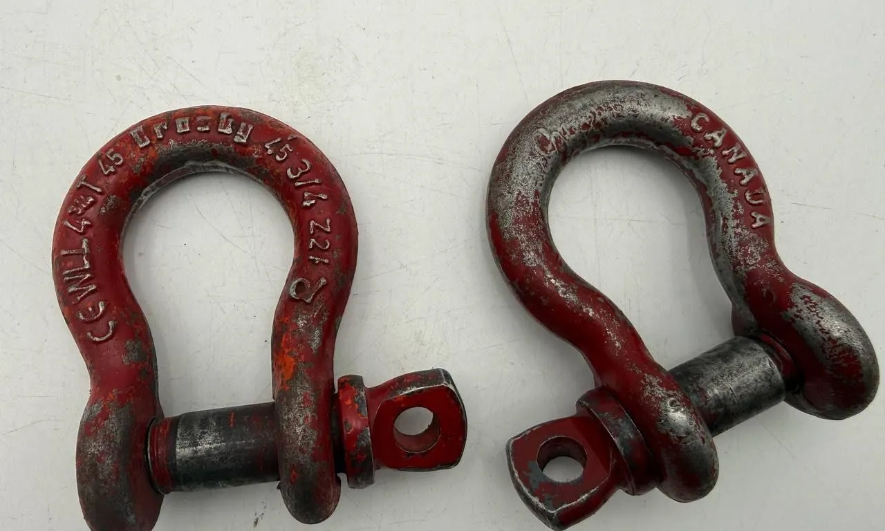 CM 3/4 Ton Screw Pin Shackles Set of 2