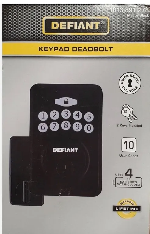 USED $35 Defiant Matte Black Single Cylinder