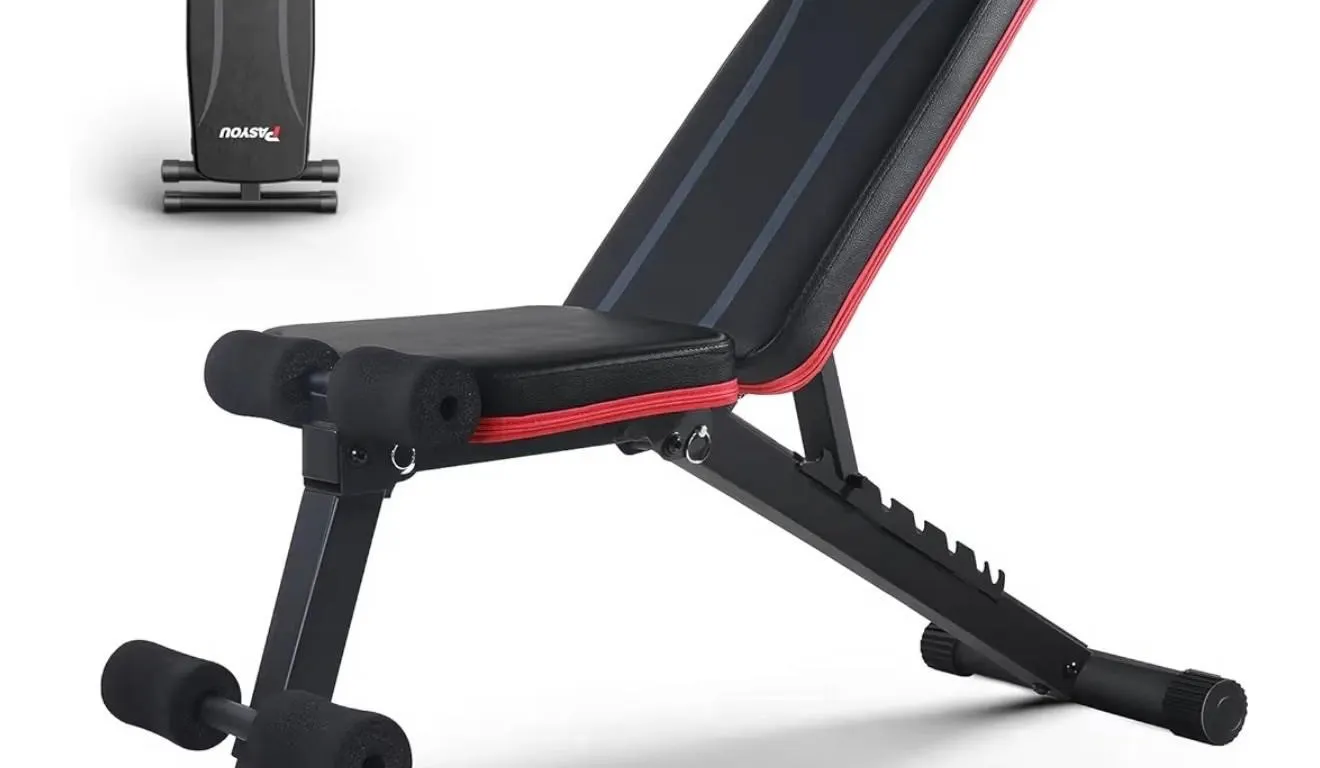$150 PASYOU Adjustable Weight Bench