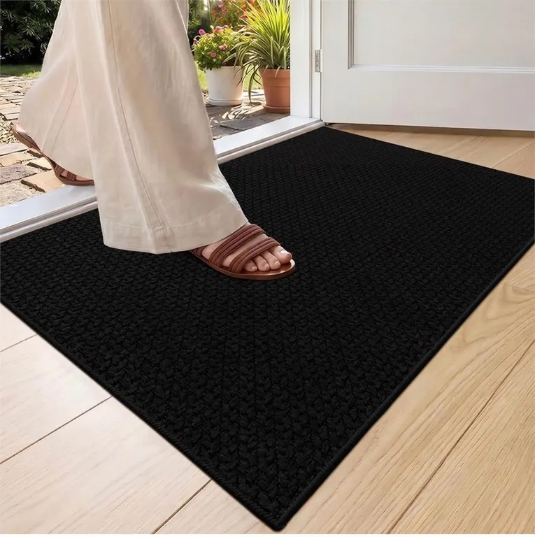 NEW $50 (24"x36") Black Door Mat