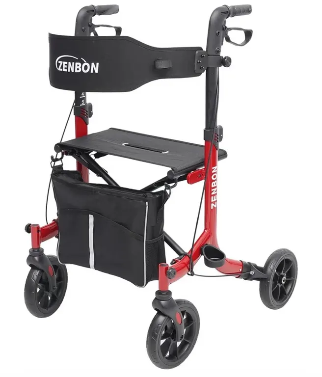 $180 Rollator Walker for Seniors/Adults Foldable