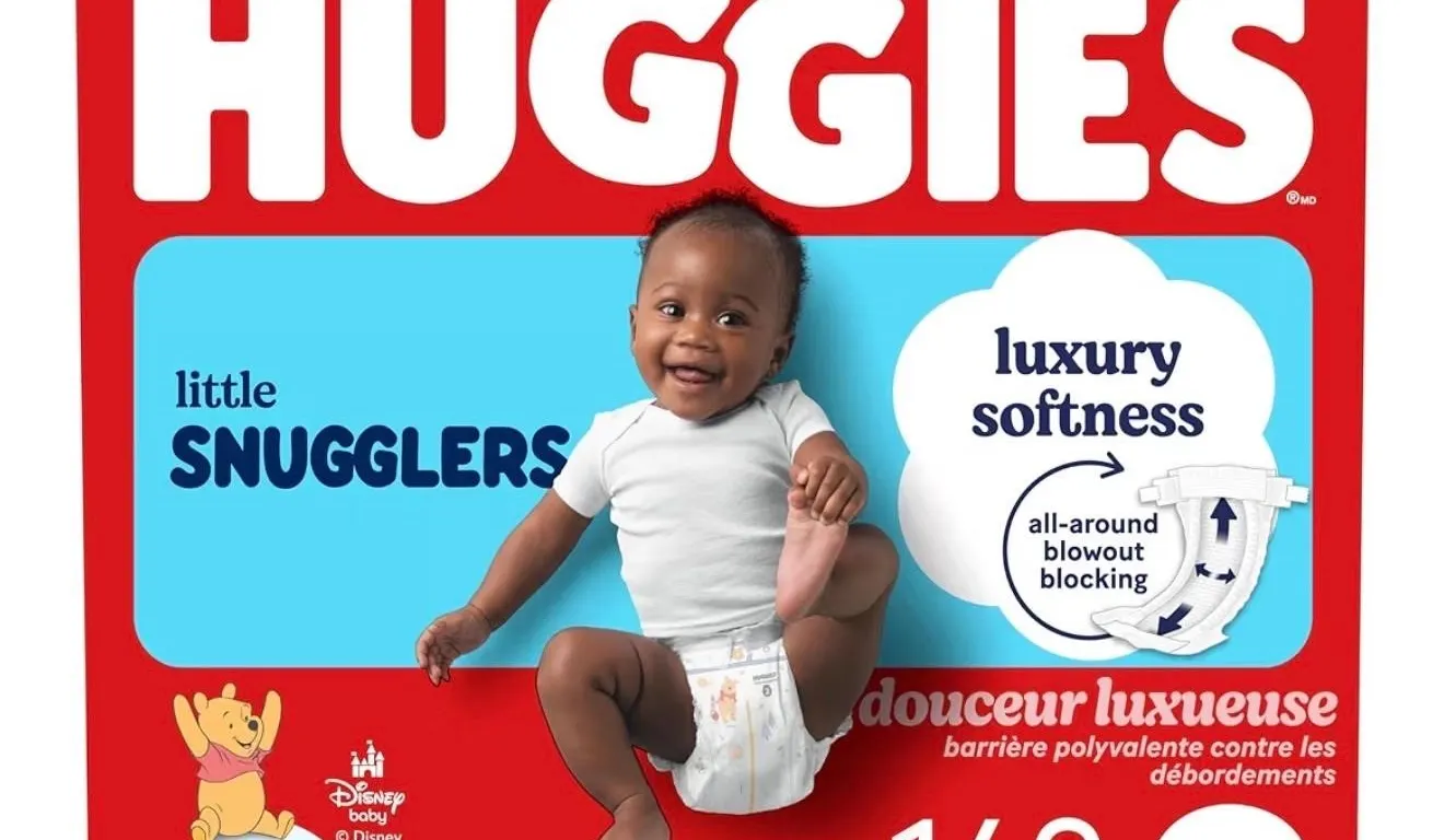 $45 (2) HUGGIES Little Snugglers Baby Diapers
