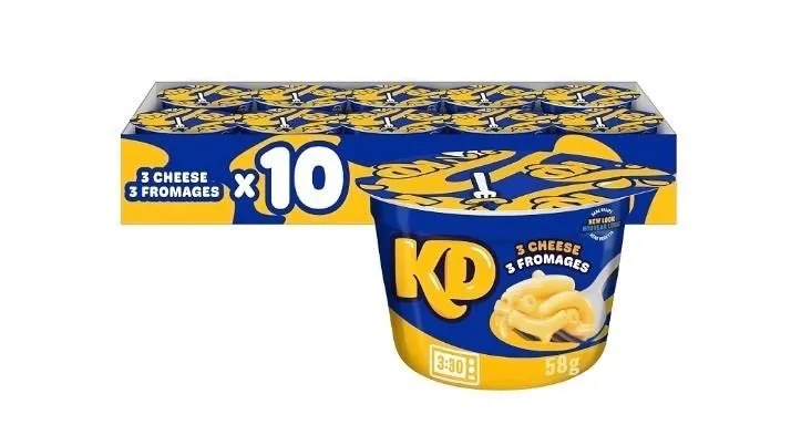 NEW Cheese Macaroni &Cheese Snack Cup (Pack of 10)