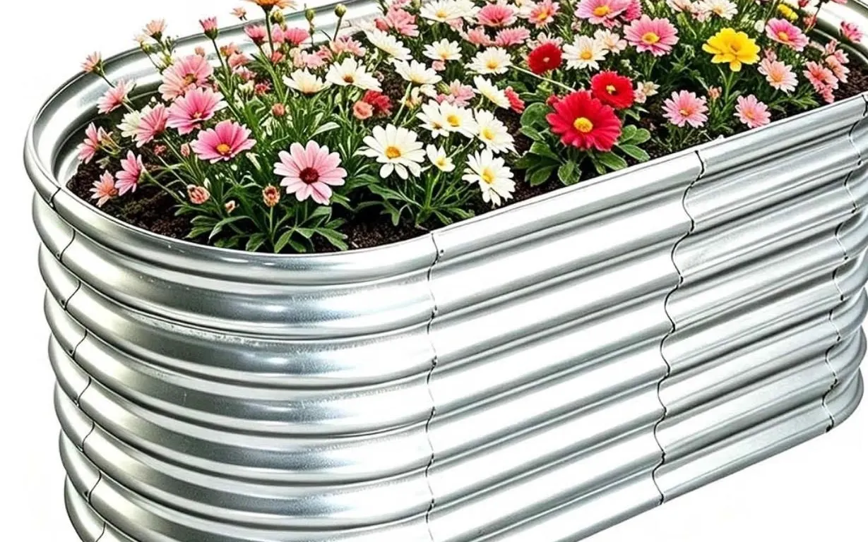 $140 Raised Garden Bed 4x2x2 FT Galvanized