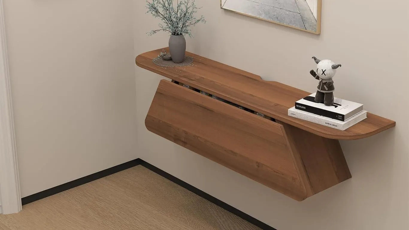 NEW $169 (47", Walnut) Floating Console Table