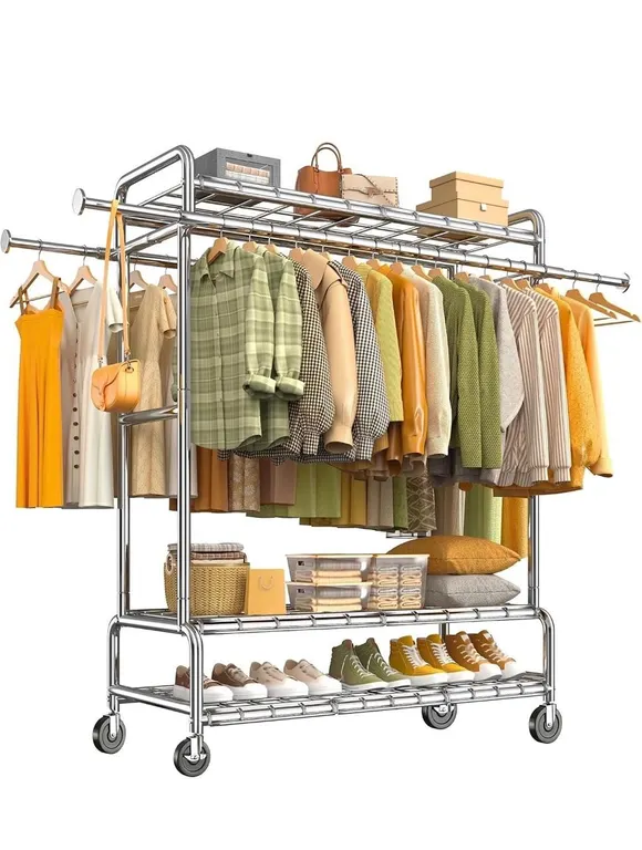 $170 Clothing Rack Extendable