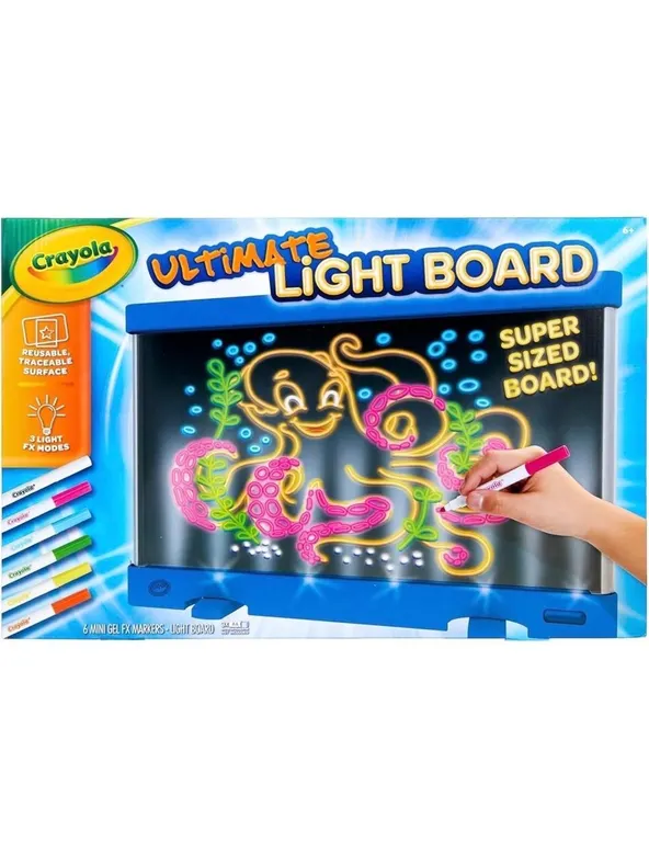 NEW $31 Crayola Ultimate Light Board, Blue