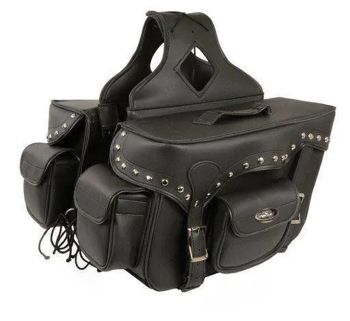USED $260 Double Pocket Studded Saddlebag