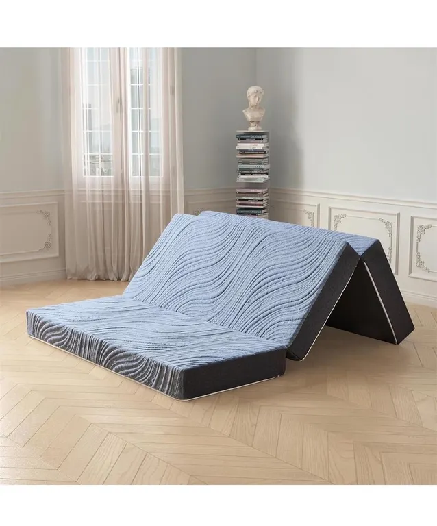 NEW $160 (T;6") Tri Fold Foldable Mattress