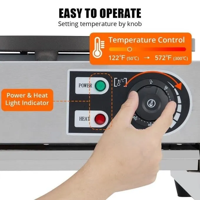USED $395 Commercial Electric Crepe Maker
