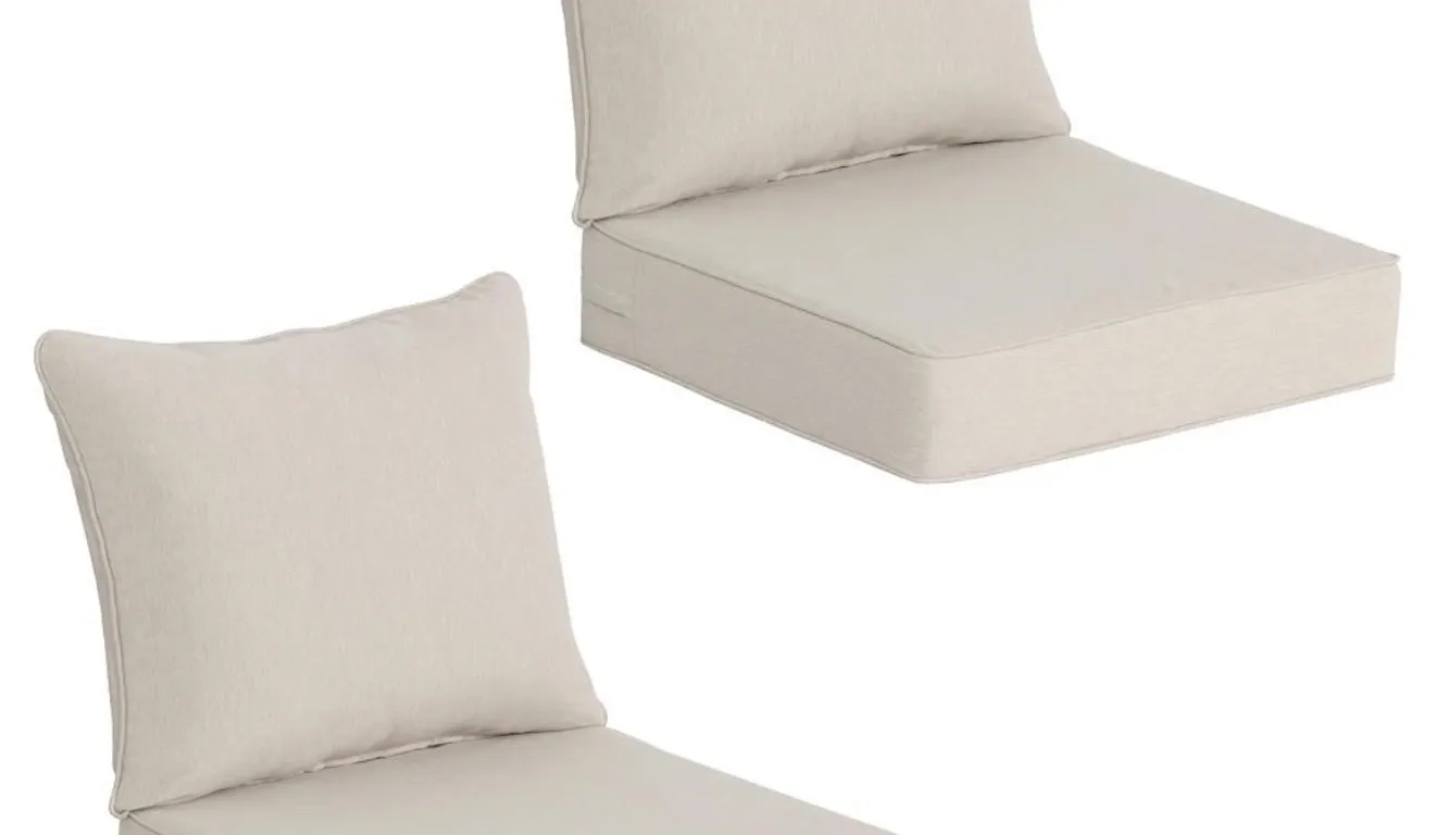 $180 COZYVIDA Outdoor Deep Seat Cushion