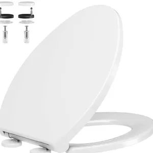 $57 Elongated Toilet Seat with Cover Quiet