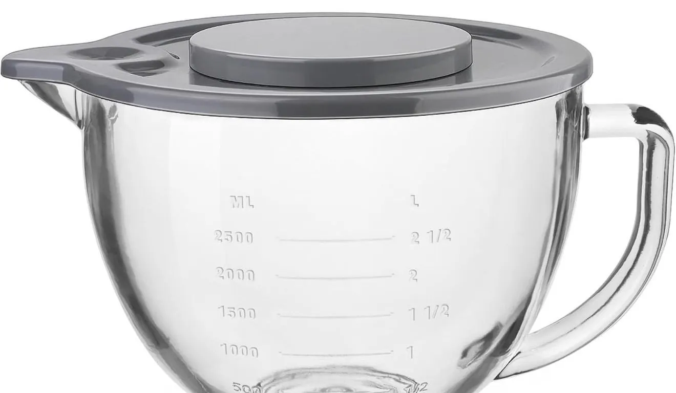$113 Glass Mixing Bowl Accessory 5 Quart