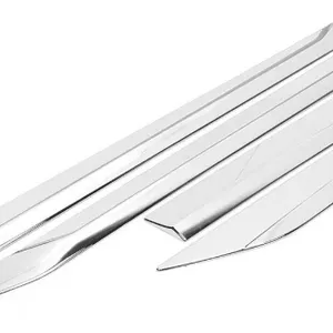 $113 4 Piece Set Abs Chrome Plated Car Body Side