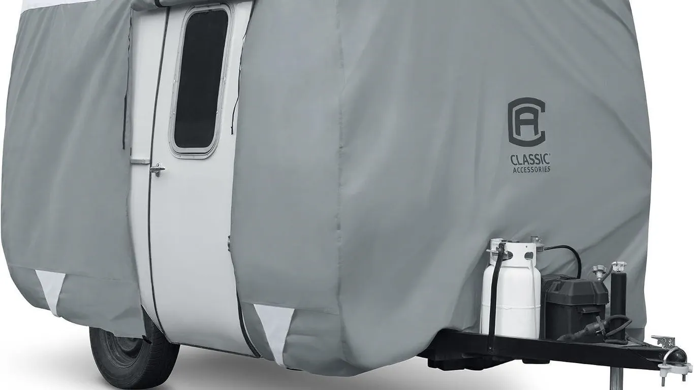 NEW $245 Molded Fiberglass Trailer Cover