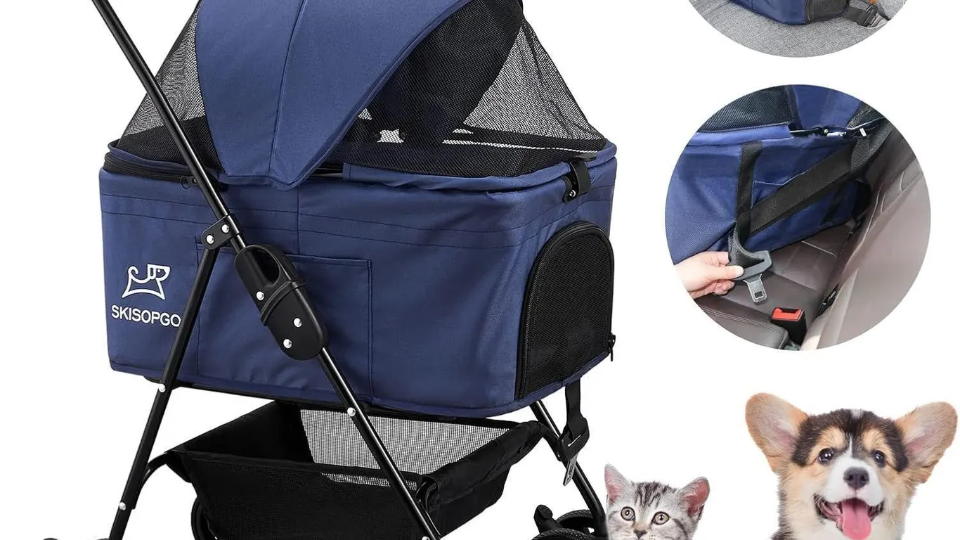 NEW $225 Foldable Pet Stroller