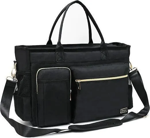 NEW $40 Tote Bag w/ Laptop Sleeve