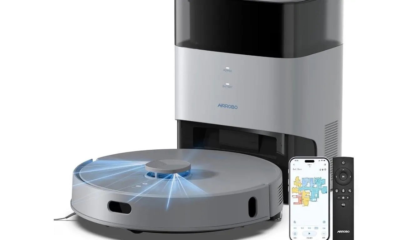 $380 AIRROBO T25+ Robot Vacuums and Mop
