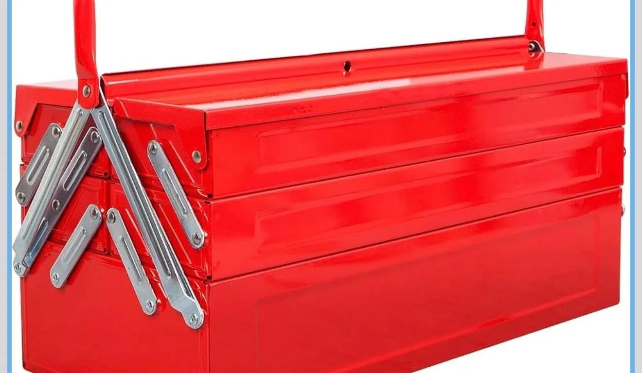 NEW $85 Torin 18" Metal Tool Box