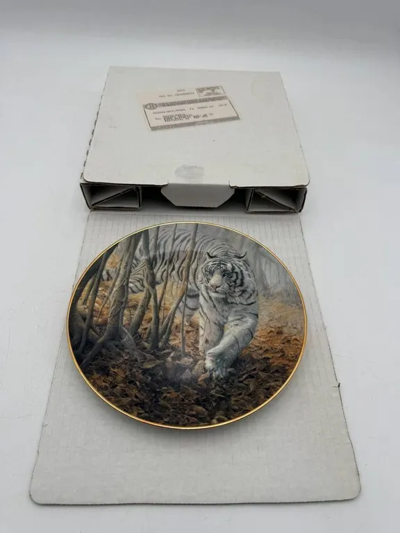 W.S. George �Softly, Softly� Tiger Plate