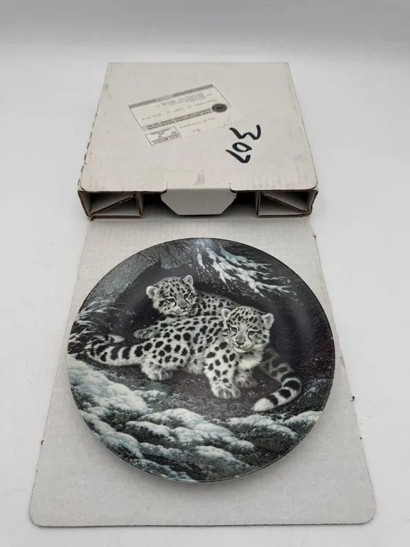 W.S. George �Morning Mischief� Snow Leopards