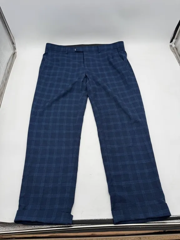 $150 Soul of London Plaid Pants 37R