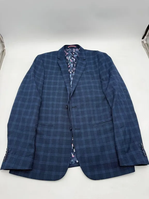$250 Soul of London Plaid Blazer 44R