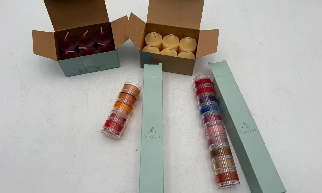 PartyLite Mixed Candle Fragrance Lot
