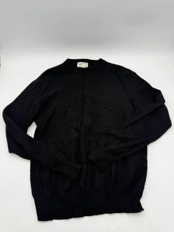 Braemar Jeremy Scott Black Cashmere Sweater L