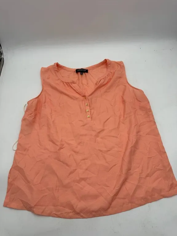 Jones New York Coral Sleeveless Blouse 14W