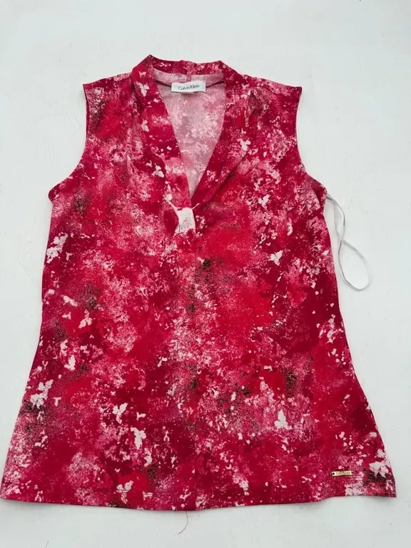 Calvin Klein Women�s Sleeveless Blouse