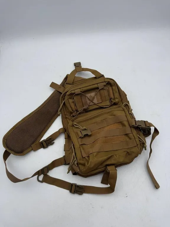 Tactical MOLLE Sling Backpack Coyote Brown
