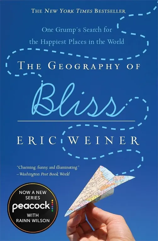 NEW $44 "The Geography Of Bliss" Hardcover