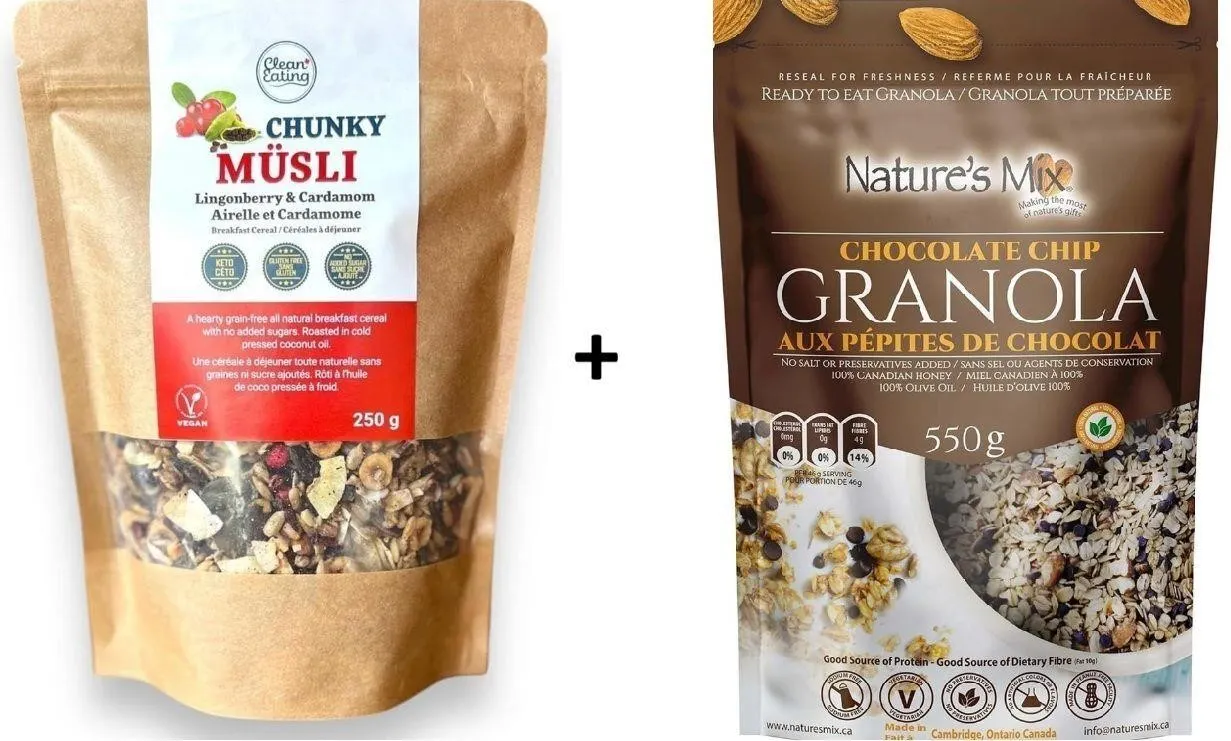 SEALED 2PK Granola Breakfast Cereal