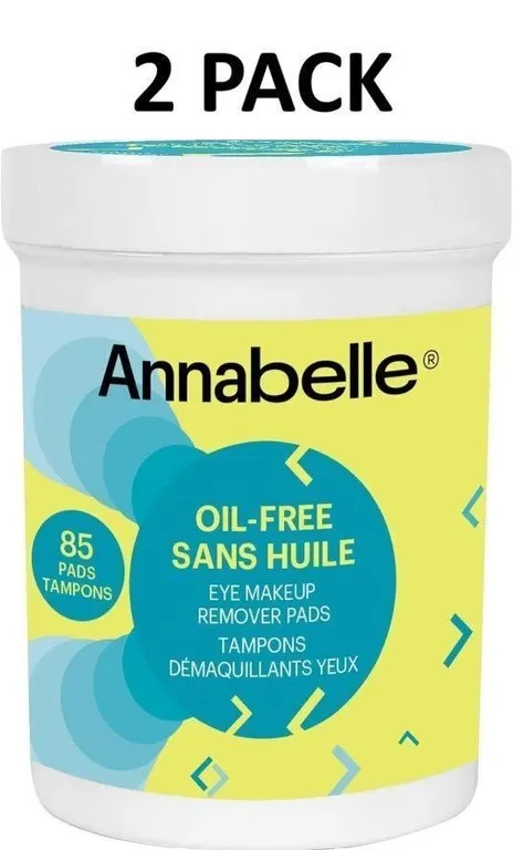 SEALED 2 x 85PC Oil-Free Eye Makeup Remover Pads