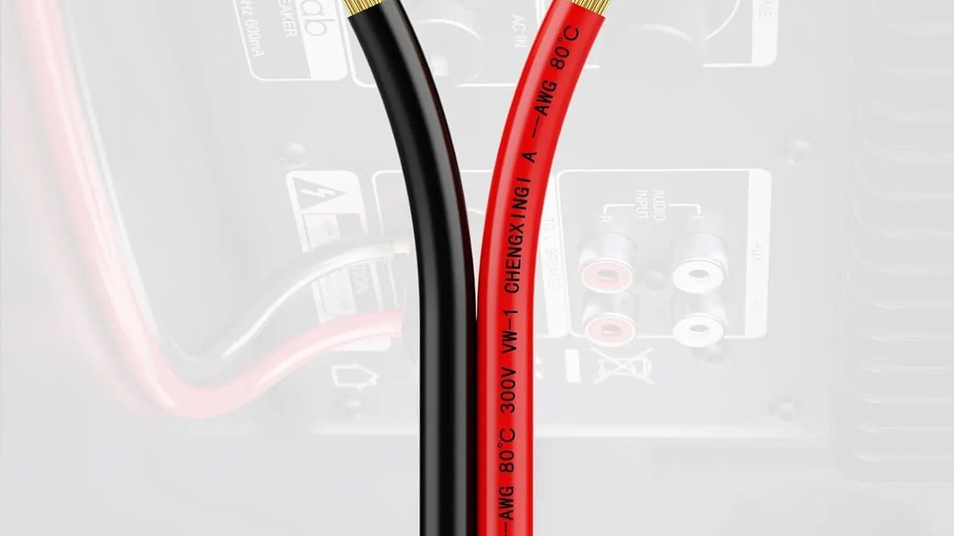 NEW 25FT 16AWG Wire Reel Red/Black Copper Wire