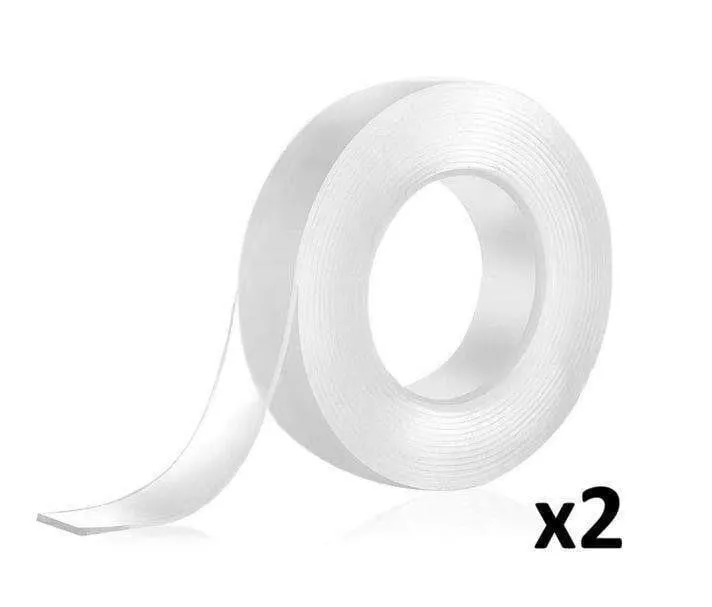 NEW $30 2PK Nano Double-Sided Tape (9.84FT)