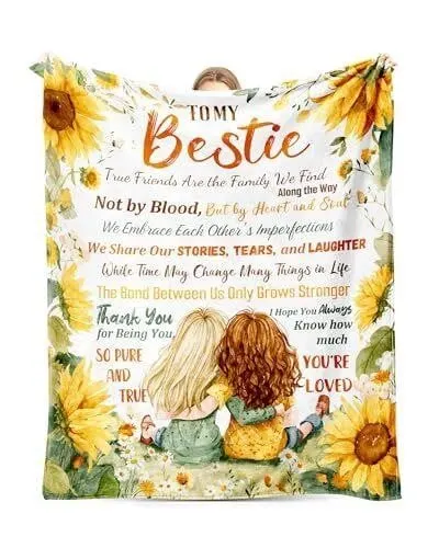 SEALED Friendship Blanket Gift For Women 50X60"