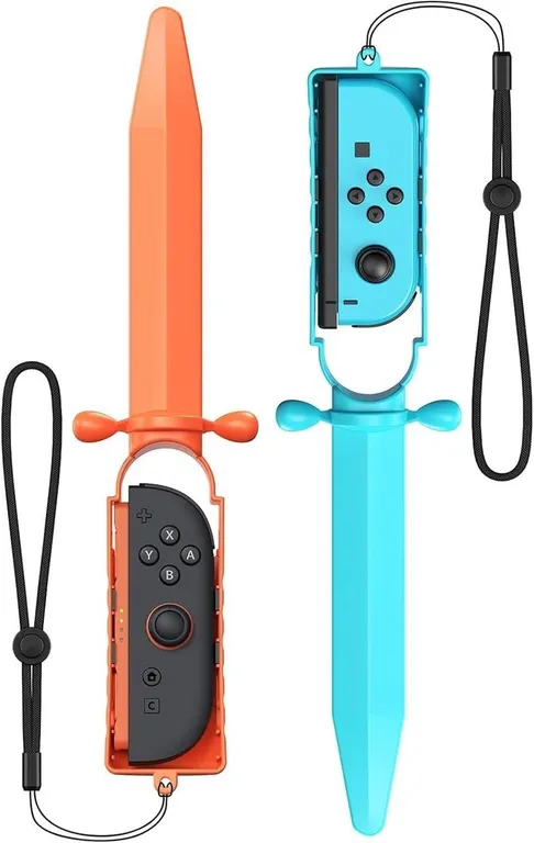 NEW 2PK Switch1/2 Sword Grip Accessories LOZ