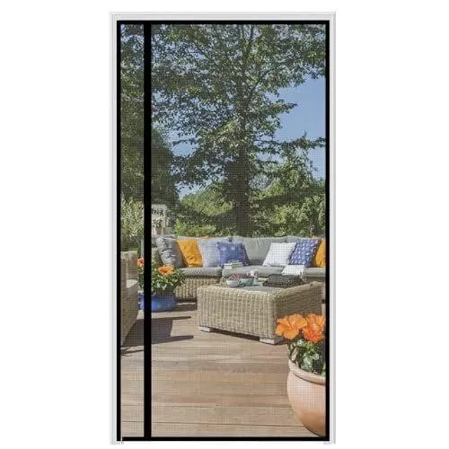 NEW $47 Magnetic Screen Door Reversible Anti-Tear