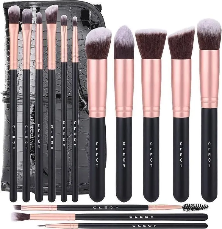 NEW 14PK Makeup Brushes Set Foundation & Blush