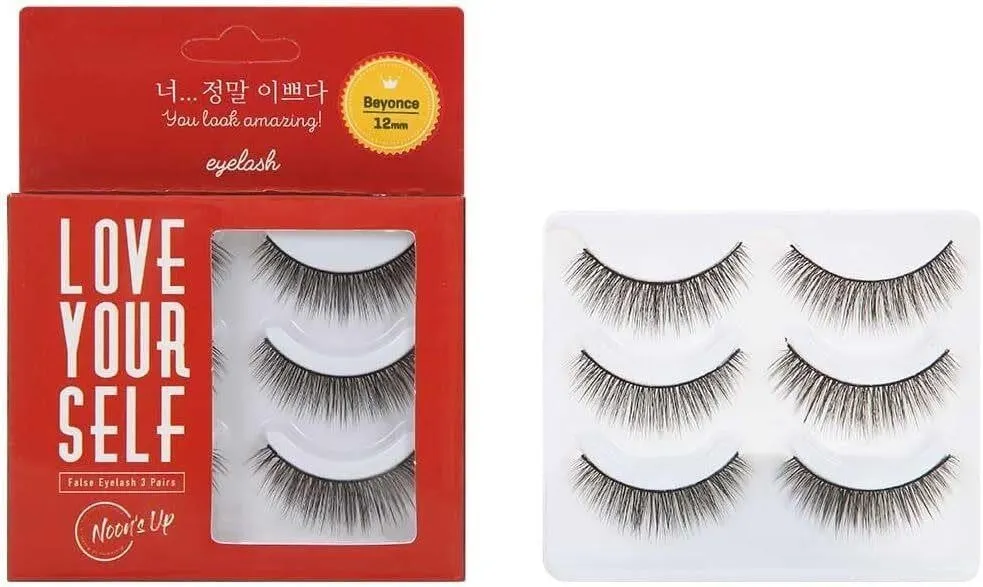 NEW 3 Pairs False Dramatic Eyelashes Set
